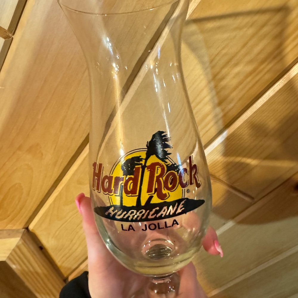LA JOLLA HARD ROCK CAFE GLASS